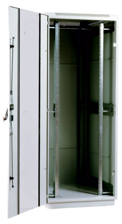 Шкаф коммутационный ЦМО (ШТК-М-42.8.8-1ААА) напольный 42U 800x800мм пер.дв.стекл задн.дв.стал.лист 2 бок.пан. направл.под закл.гайки 1010кг серый 655мм 123.3кг 180град. 2030мм