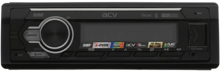 Автомагнитола ACV ADX-905BM 1DIN 4x50Вт v5.0 DSP 3 ПДУ (40305)