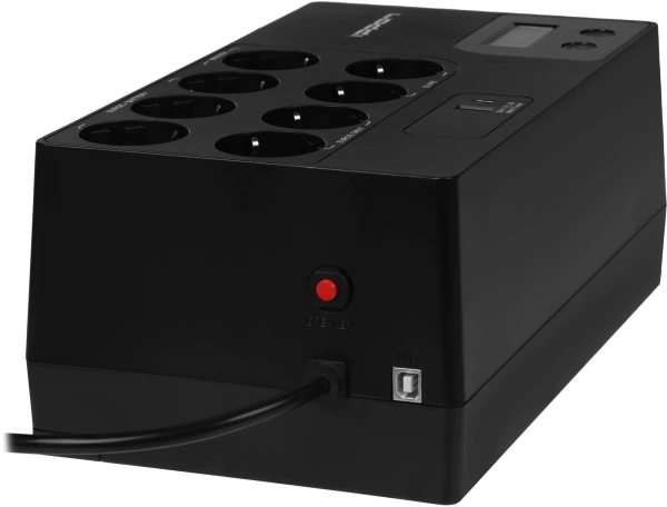 Источник бесперебойного питания Ippon Esconder 1000 600Вт 1000ВА черный