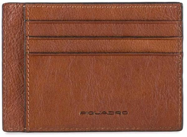 Чехол для кредитных карт Piquadro Black Square PP2762B3R/CU светло-коричневый натур.кожа