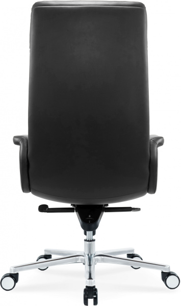 Кресло руководителя Cactus CS-LBK-AMSTERDAM кожа крестов. алюминий