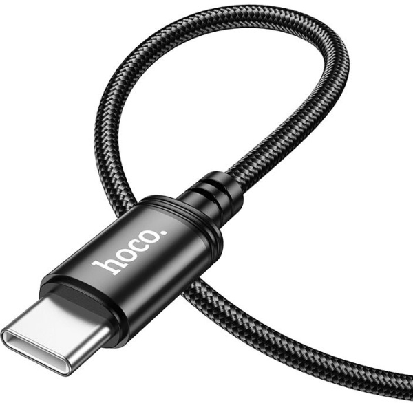 Кабель Hoco X89 Wind X89 WIND TYPE-C TO TYPE-C USB-C-USB-C 1м черный коробка