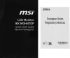 Монитор MSI 24.5" MP252 IPS FHD чер 1ms HDMI DP M/M 100Hz 300cd In