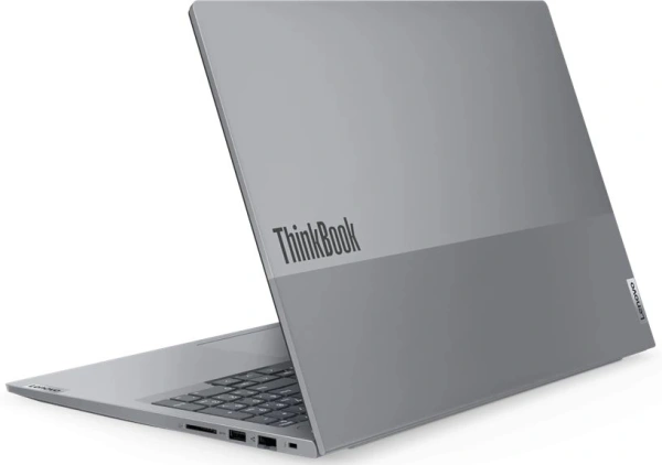 Ноутбук Lenovo Thinkbook 16 G6 ABP Ryzen 5 7430U 16Gb SSD512Gb AMD Radeon 16" IPS WUXGA (1920x1200) noOS grey WiFi BT Cam (21KK008FAK)