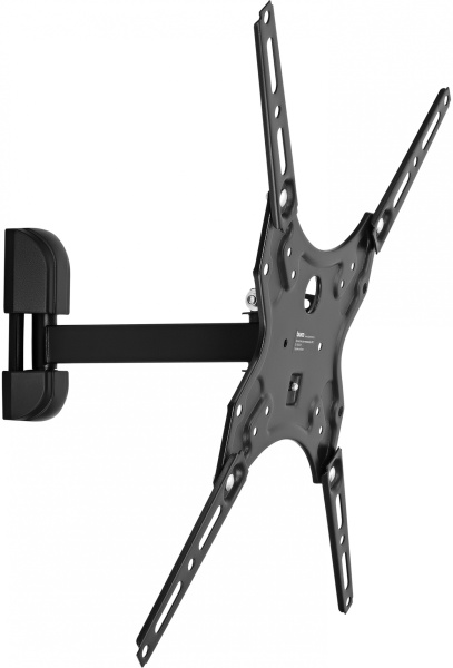 Кронштейн для телевизора Buro MF1 черный 13"-60" макс.25кг настенный поворот и наклон