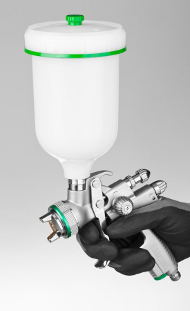 Краскораспылитель Kraftool 06559-1.3 370л/мин соп.:1.3мм бак:0.6л