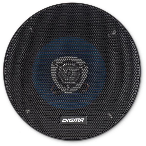 Колонки автомобильные Digma DCA-B502 200Вт 90дБ 4Ом 13см (5дюйм) (ком.:2кол.) коаксиальные двухполосные