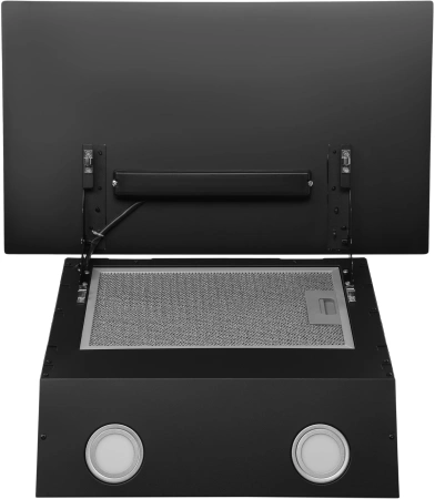 Вытяжка каминная Hyundai HGH 6840 BG черный управление: сенсорное (1 мотор)