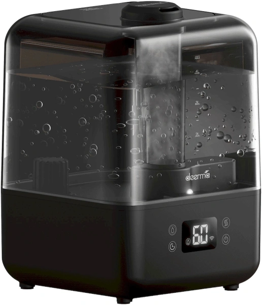Увлажнитель воздуха Deerma DEM-F15W 24Вт (ультразвуковой) черный/черный