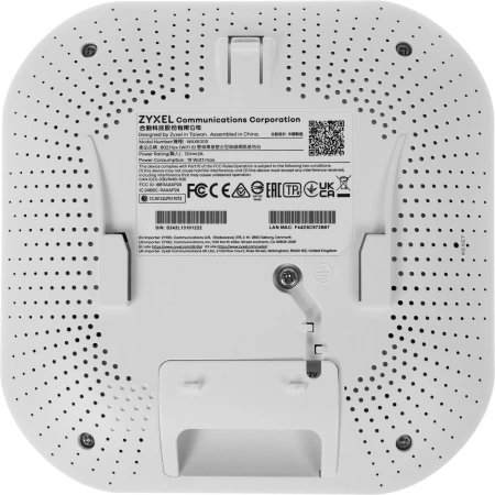 Точка доступа Zyxel NebulaFlex Pro WAX630S (WAX630S-EU0101F) AX3000 100/1000/2500BASE-T белый (упак.:1шт)