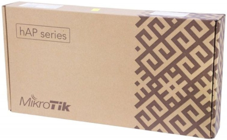 Роутер беспроводной MikroTik hAP ac3 (RBD53IG-5HACD2HND) AC1200 10/100/1000BASE-TX черный