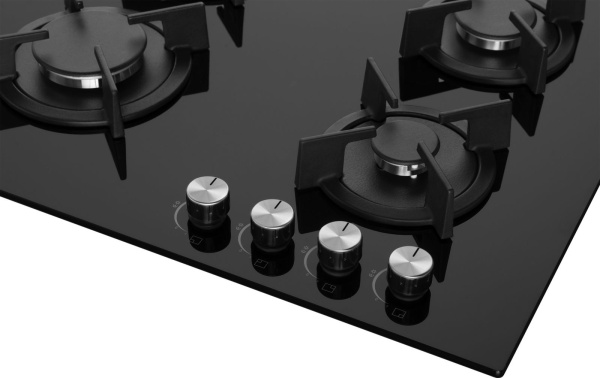 Газовая варочная поверхность Weissgauff HG 640 BG черный