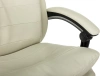 Кресло руководителя Бюрократ T-9950MSG-F слоновая кость эко.кожа крестов. пластик подст.для ног