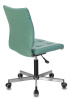 Кресло Бюрократ CH-330M серо-голубой Lincoln 212 эко.кожа крестов. металл хром