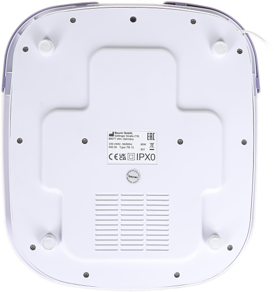 Гидромассажная ванночка для ног Beurer FB12 60Вт белый