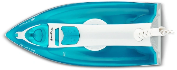 Утюг Vitek VT-8307 2400Вт синий/белый