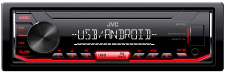 Автомагнитола JVC KD-X152M 1DIN 4x50Вт RDS