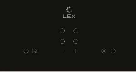 Индукционная варочная поверхность Lex EVH 640A BL черный