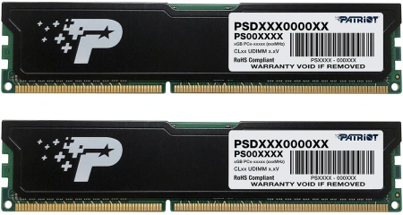 Память DDR3 2x8GB 1600MHz Patriot PSD316G1600KH Signature RTL PC3-12800 CL11 DIMM 240-pin 1.5В kit с
