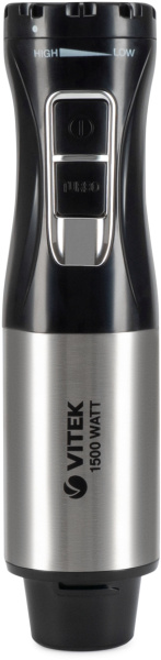 Блендер погружной Vitek VT-8545 1000Вт черный/серебристый