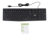 Клавиатура Acer OKW121 черный USB (ZL.KBDEE.00B)
