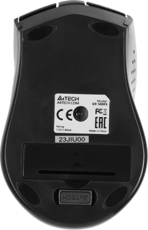 Мышь A4Tech V-Track G9-500FS черный оптическая (1200dpi) silent беспроводная USB (4but)