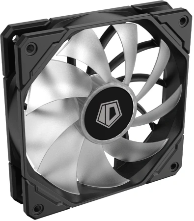 Вентилятор для корпуса ID-Cooling TF-12025-Pro Trio ARGB 120х120x25 черный 4-pin 35.2дБ (упак.:3шт) (TF-12025-PRO ARGB TRIO) Ret