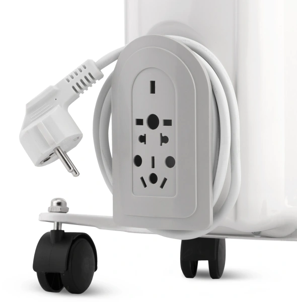 Радиатор масляный Vitek VT-1708 1500Вт белый