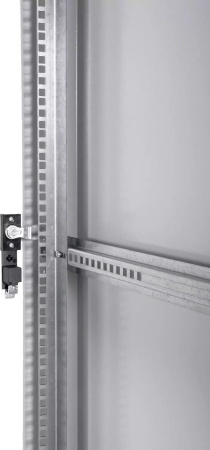 Шкаф коммутационный ЦМО (ШТК-Э-30.6.8-13АА) напольный 30U 600x800мм пер.дв.стекл металл направл.под