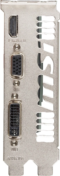 Видеокарта MSI PCI-E N730-4GD3V2 nVidia GeForce GT 730 4096Mb 128bit DDR3 700/1000 DVIx1/HDMIx1/CRTx1/HDCP Ret