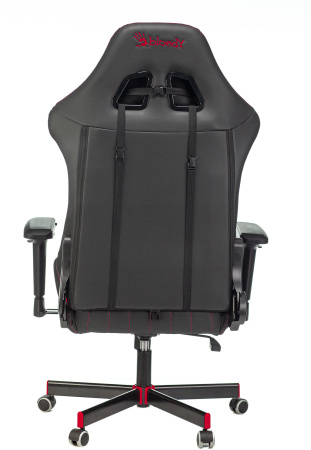Кресло игровое A4Tech Bloody GC-990 черный/красный эко.кожа крестов. металл