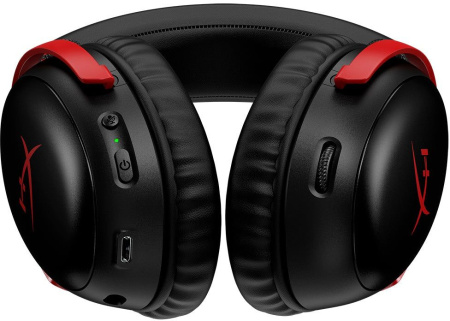 Наушники с микрофоном HyperX Cloud III черный/красный мониторные Radio (77Z46AA)