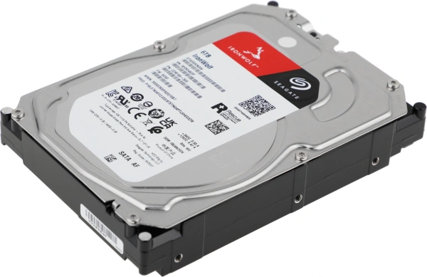 Жесткий диск Seagate SATA-III 6TB ST6000VN006 NAS Ironwolf (5400rpm) 256Mb 3.5"