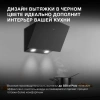 Вытяжка каминная Hyundai HGH 6840 BG черный управление: сенсорное (1 мотор)