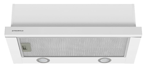 Вытяжка встраиваемая Maunfeld VS Light 60 белый управление: кулисные переключатели (1 мотор)