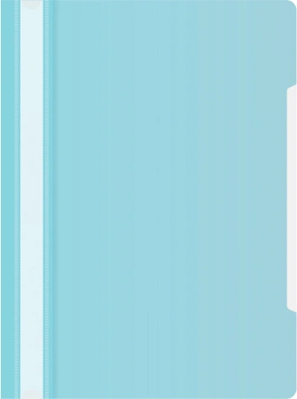 Папка-скоросшиватель Бюрократ Pastel -PSLPAST-MP A4 прозрач.верх.лист пластик ассорти 0.14/0.18 (упа