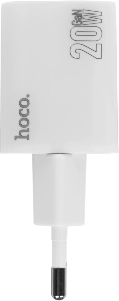 Сетевое зар./устр. Hoco N46 Glorious 20W 3A (PD+QC+AFC) USB-A/Type-C универсальное синий (35318)