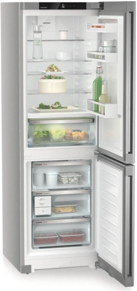 Холодильник Liebherr CBNsdc 522i-22 2-хкамерн. серебристый