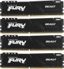 Память DDR4 4x16Gb 3600MHz Kingston KF436C18BBK4/64 Fury Beast Black RTL Gaming PC4-28800 CL18 DIMM 288-pin 1.35В single rank с радиатором Ret