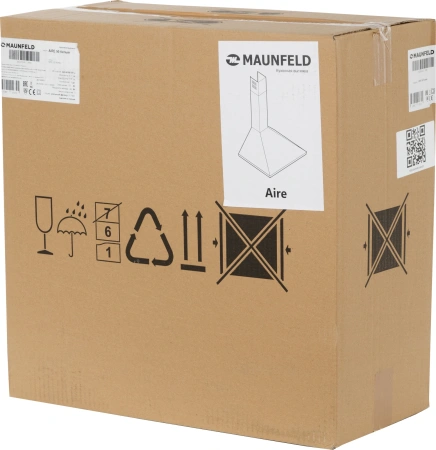 Вытяжка каминная Maunfeld Aire 50 белый управление: кнопочное (1 мотор)