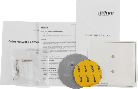 Камера видеонаблюдения IP Dahua DH-IPC-C5AP-0280B Wi-Fi 2.8-2.8мм цв. корп.:белый/черный