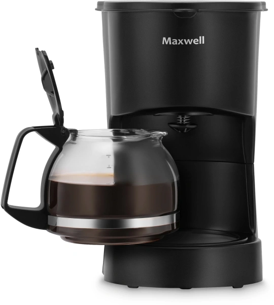 Кофеварка капельная Maxwell MW-1657 BK 600Вт черный