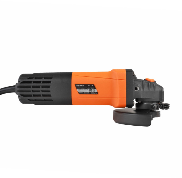 Углошлифовальная машина Patriot AG 126 1050Вт 11000об/мин рез.шпин.:M14 d=125мм (110301126)