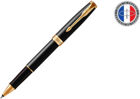 Ручка роллер Parker Sonnet Core T530 (CW1931496) LaqBlack GT F черн. черн. подар.кор.