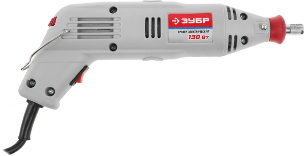 Гравер Зубр ЗГ-130ЭК H176 130Вт насадок:169 кейс