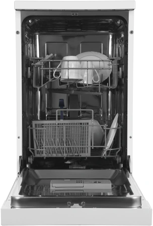 Посудомоечная машина Hyundai DF414 белый (узкая)