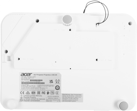 Проектор Acer H6815BD DLP 4000Lm (3840x2160) 10000:1 ресурс лампы:5000часов 2xHDMI 2.88кг