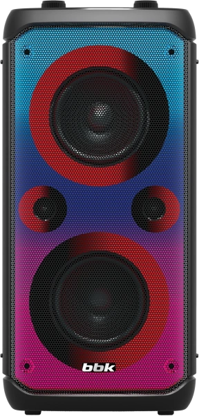 Колонки BBK BTA4020 2.0 черный 20Вт портативные