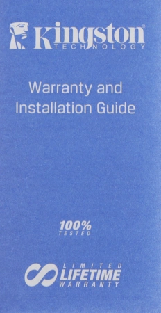 Память DDR4 8GB 3200MHz Kingston KVR32N22S6L/8-SP Valueram RTL PC4-25600 CL22 DIMM 288-pin 1.2В single rank Ret