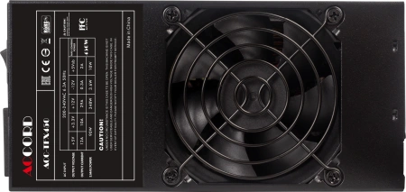 Блок питания Accord TFX 450W ACC-TFX450 (20+4pin) APFC 80mm fan 3xSATA RTL